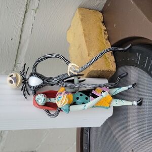 Tim Burton 1993  Figures Jack Skellington And Sally. Nightmare Befor Christmas
